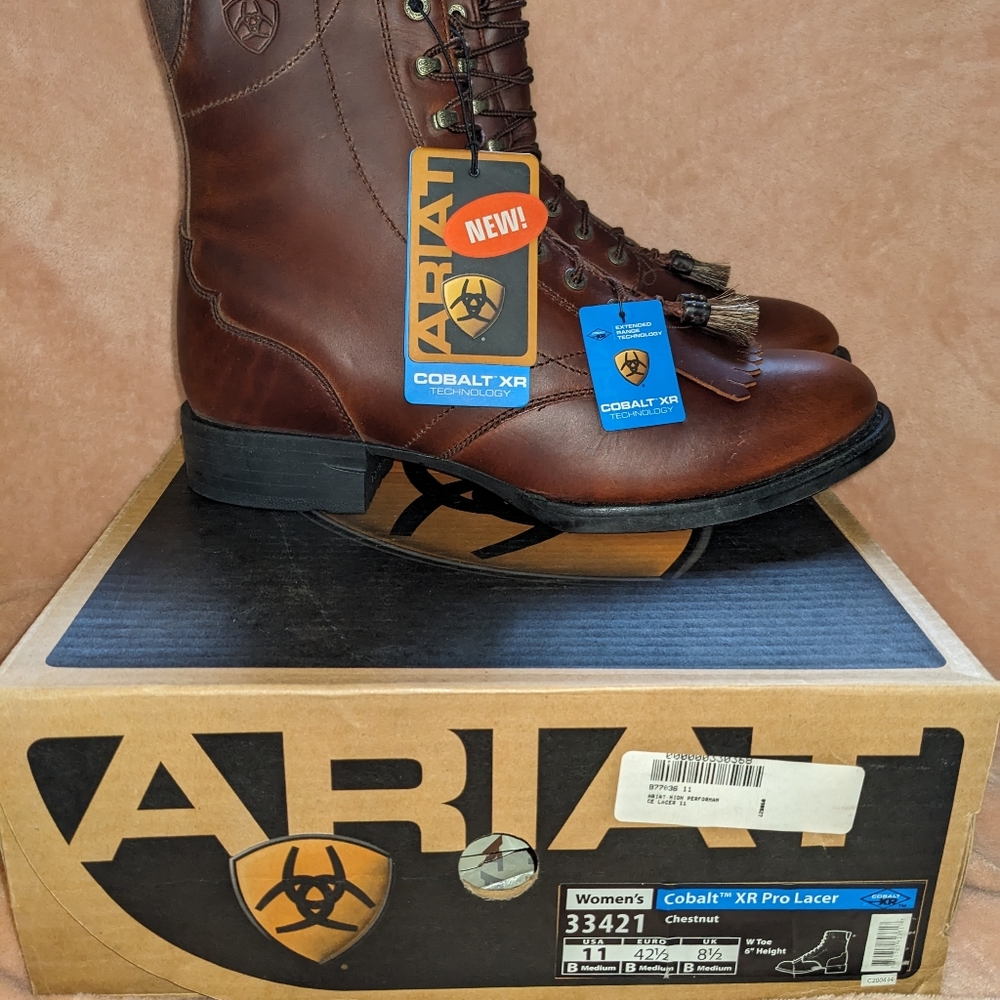 Ariat Cobalt lacers paddock boots women's 11
